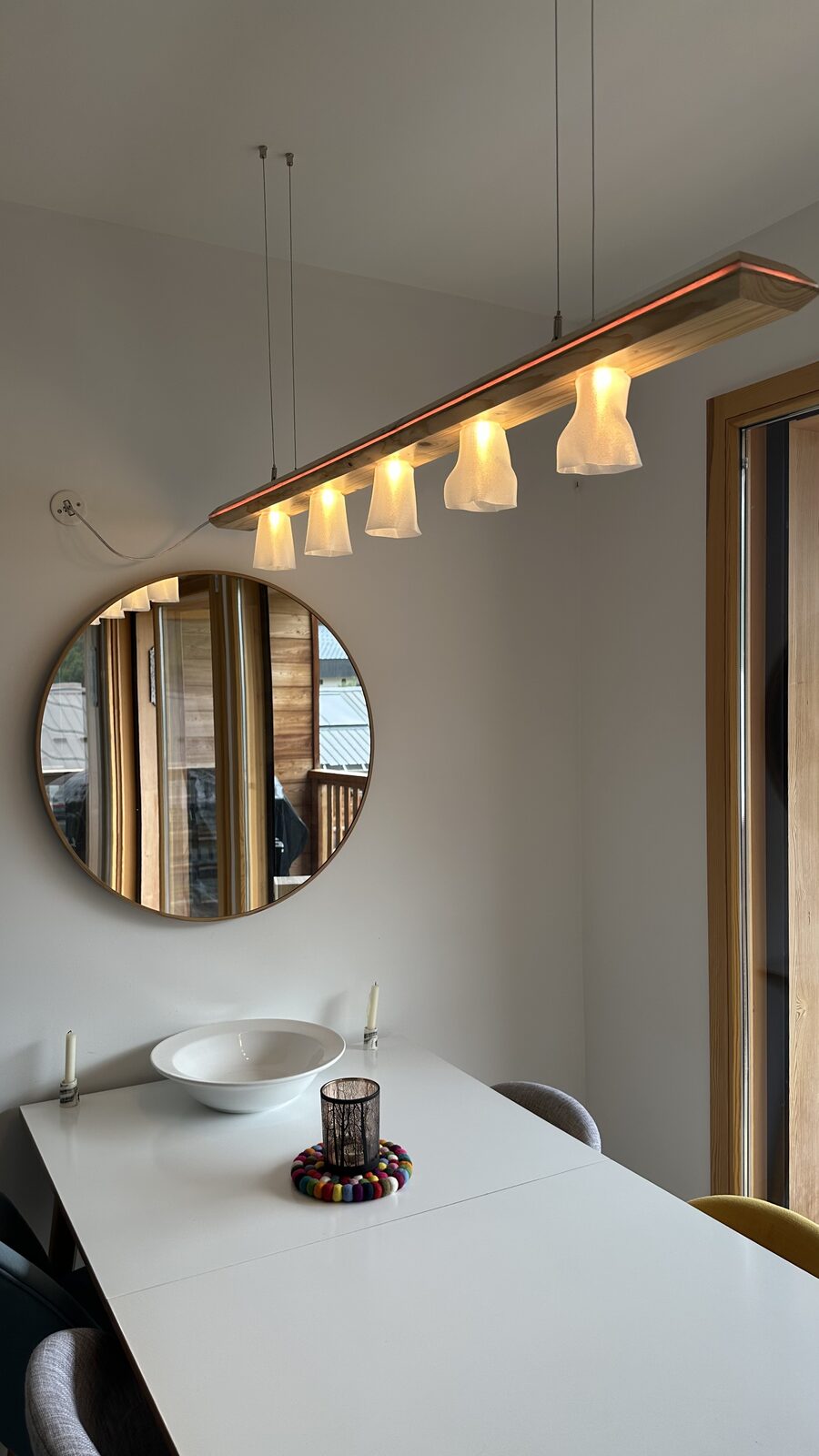 Table Light Installation